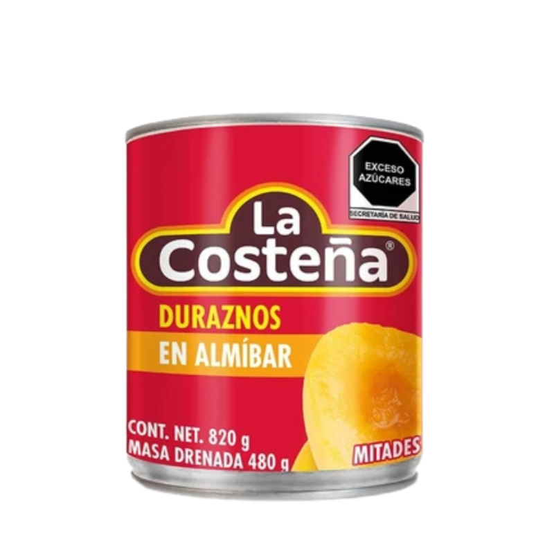 Duraznos en Mitades La Costeña