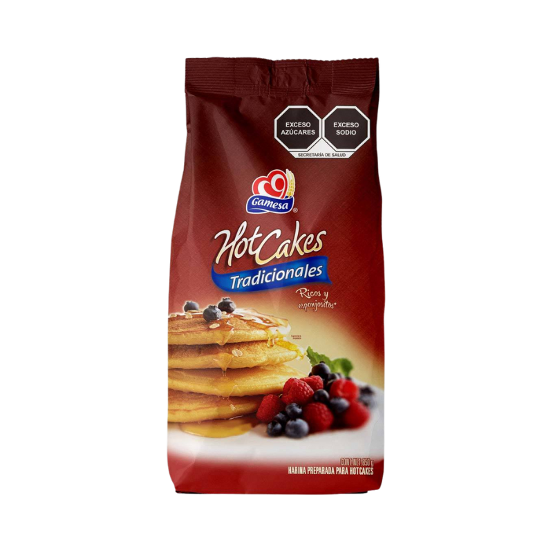 Harina para Hot Cakes Gamesa
