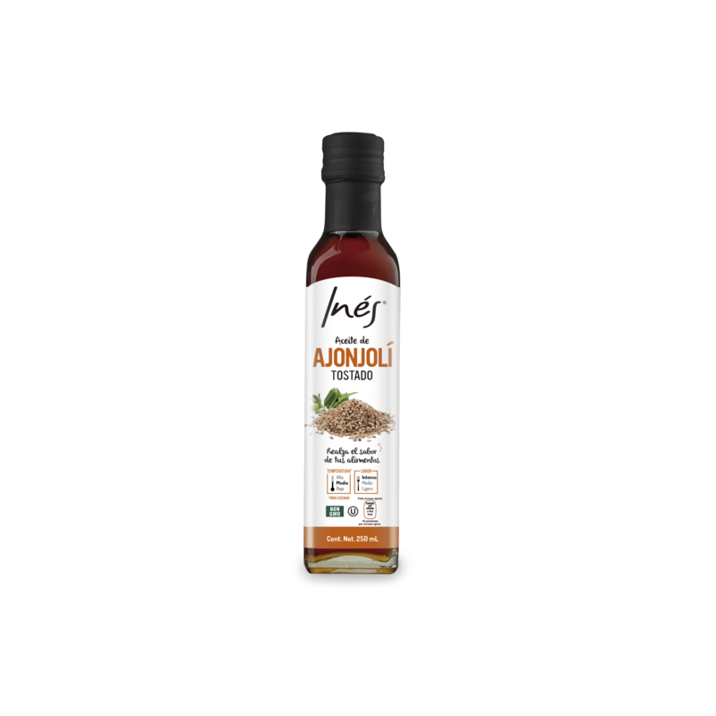 Aceite de Ajonjolí Tostado Inés