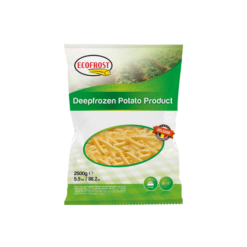 Papa Corte Ondulado de 3/8 Ecofrost