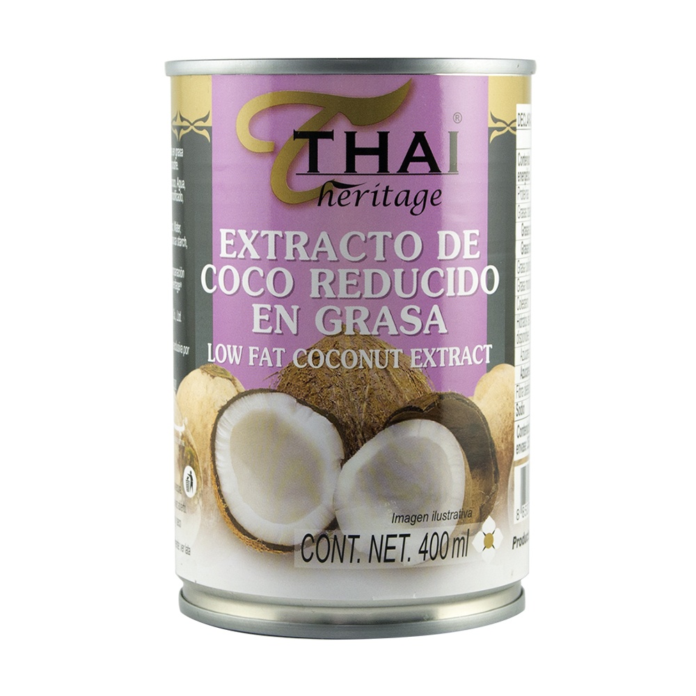 Extracto de Coco Reducido en Grasa (Leche Light) Thai Heritage