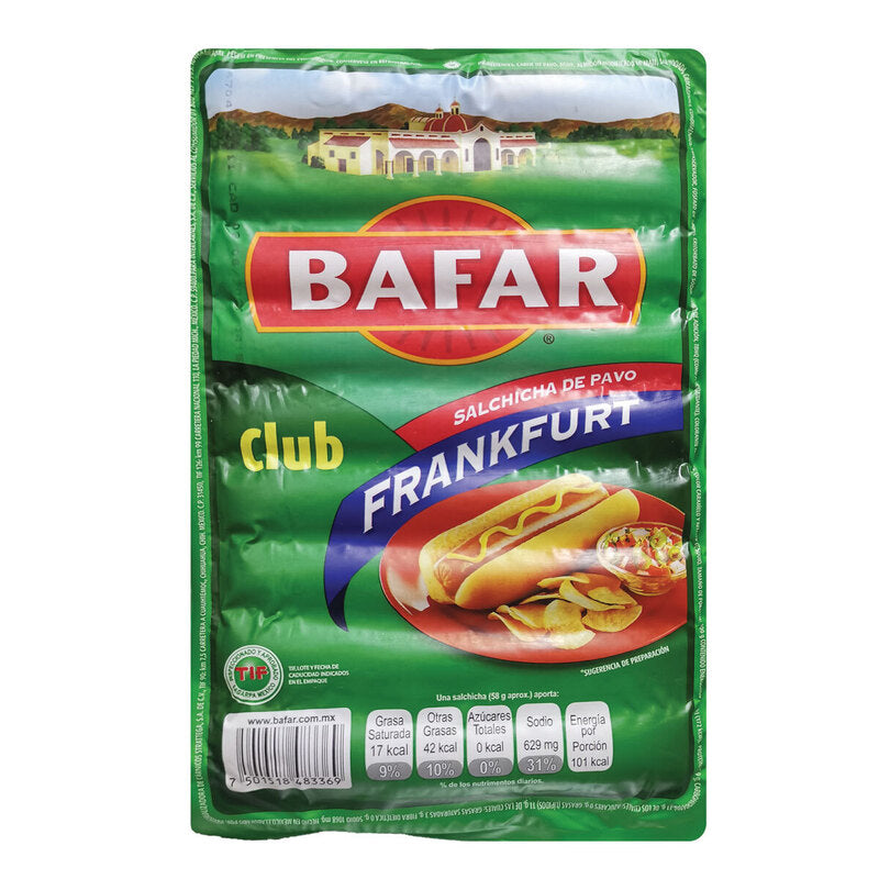 Salchicha de Pavo Bafar