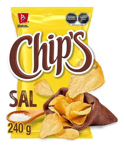 Papas Chips con Sal