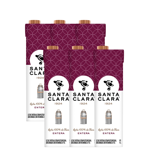 Leche Santa Clara Entera