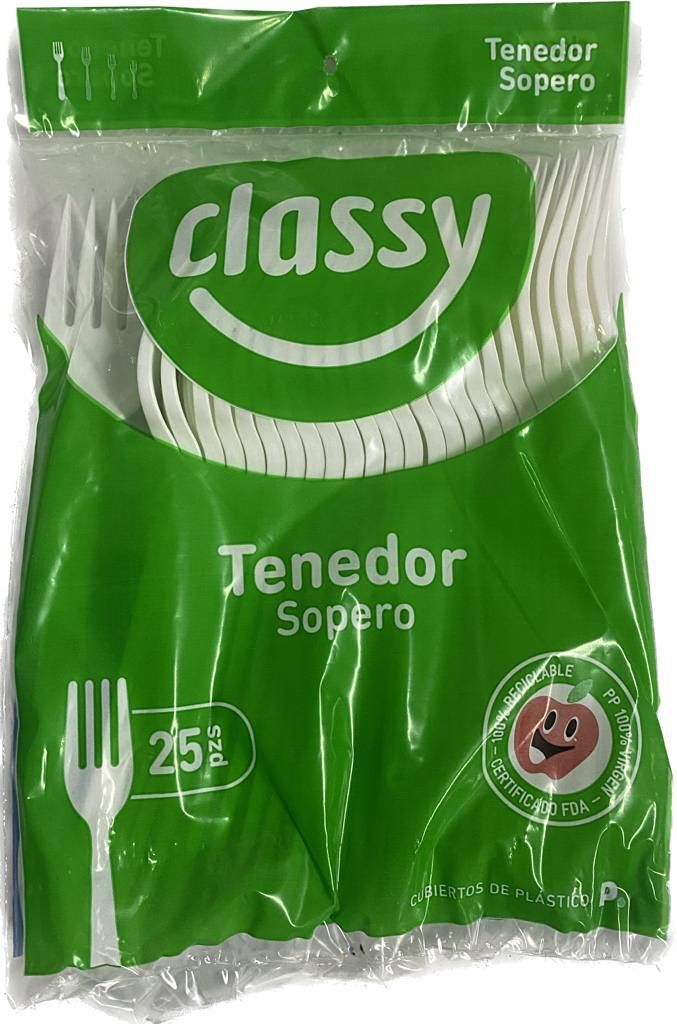 Tenedor Sopero Classy