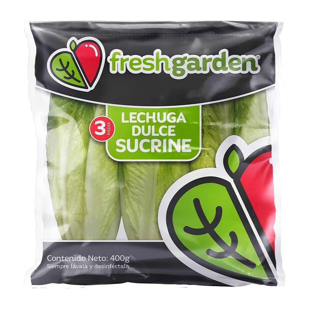 Lechuga Dulce Sucrine Fresh Garden